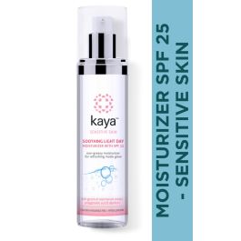 Kaya Soothing Light Day Moisturizer SPF25 - Non-Greasy & Hypoallergenic