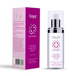 Kaya Collagen Boost Face Serum - Reduces Fine Lines & Wrinkles.