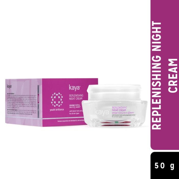 Kaya Replenishing Night Cream - Non-Sticky Night Cream