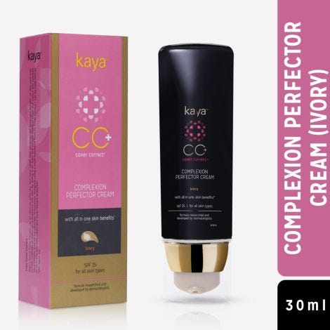 Kaya Complexion Perfector Cream, Ivory - With SPF25