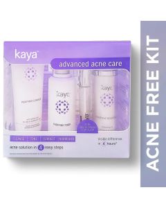 Advanced Acne Care Kit - Cleanser, Toner, Moisturizer, Spot Corrector - Set of 4
