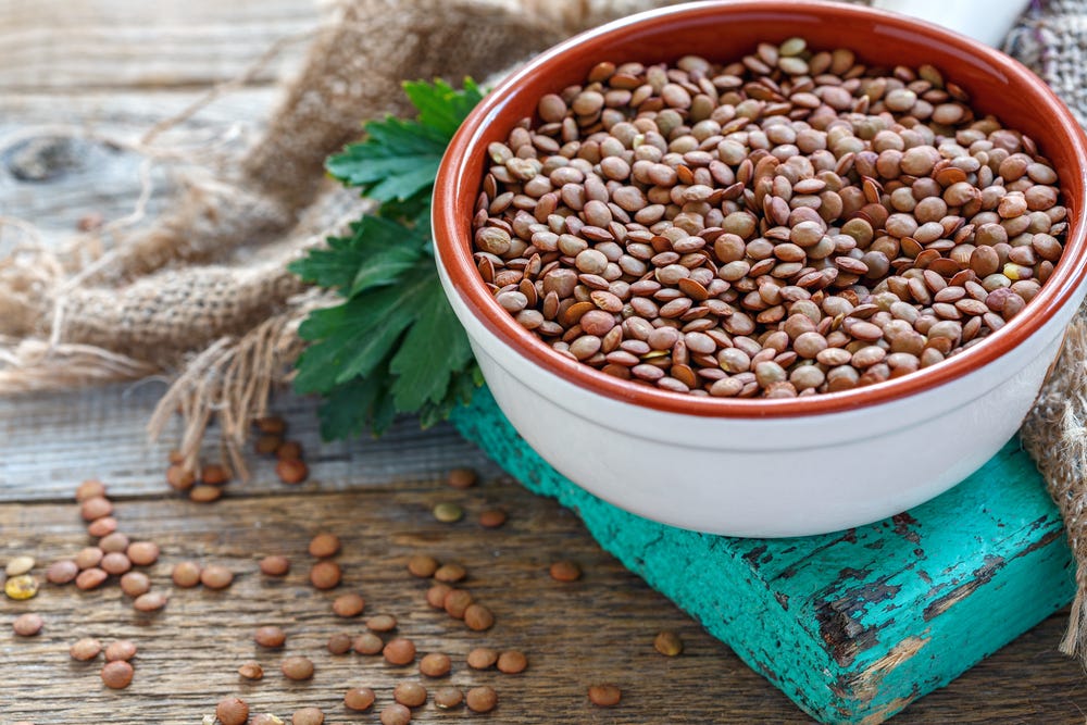 Lentil Facepack for Facial Hair