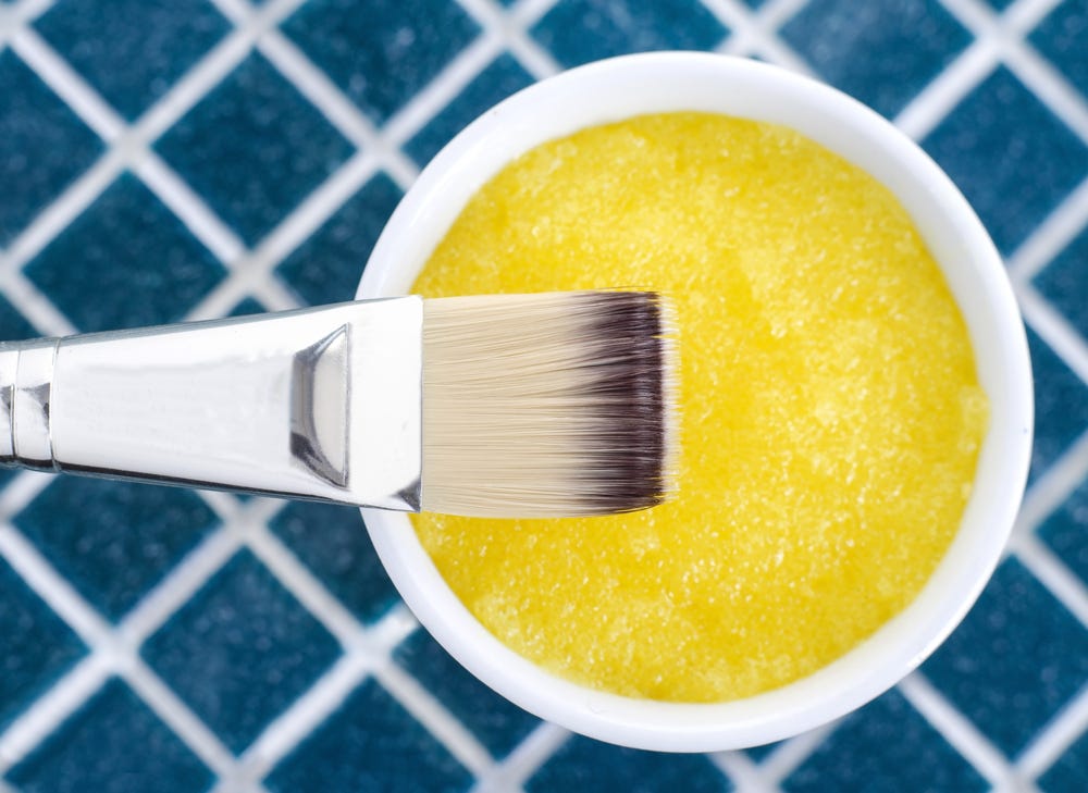 Sugar and Lemon Mix for Facial Hair