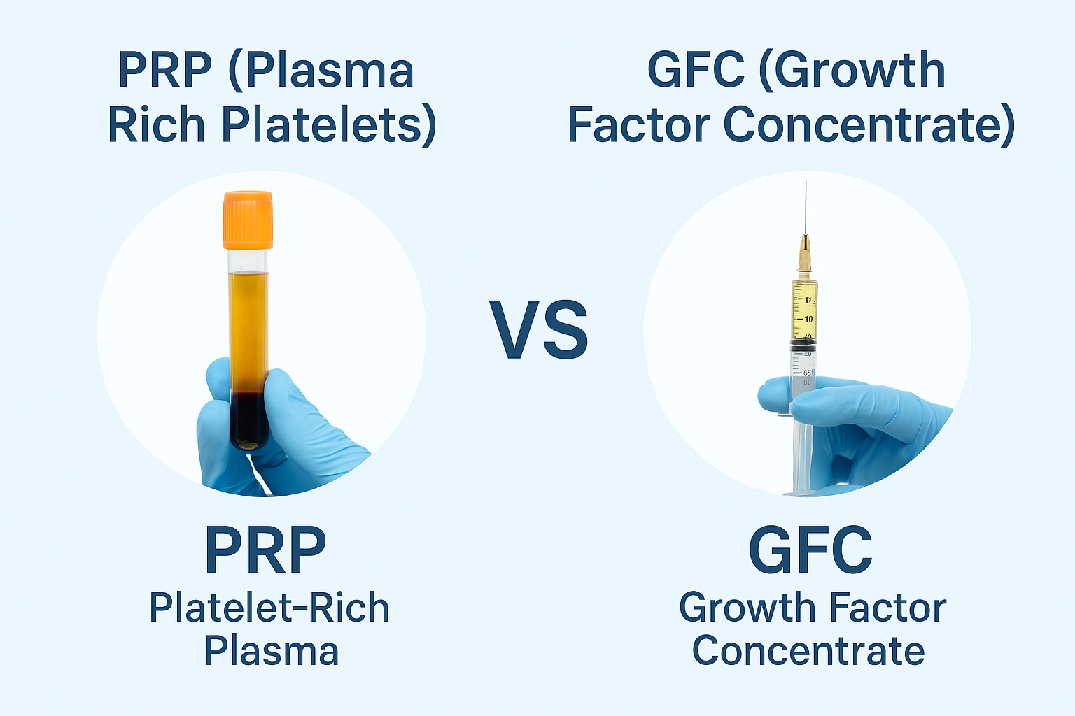 PRP vs GFC Treatment: Which Plasma Therapy Is Best for Hair & Skin