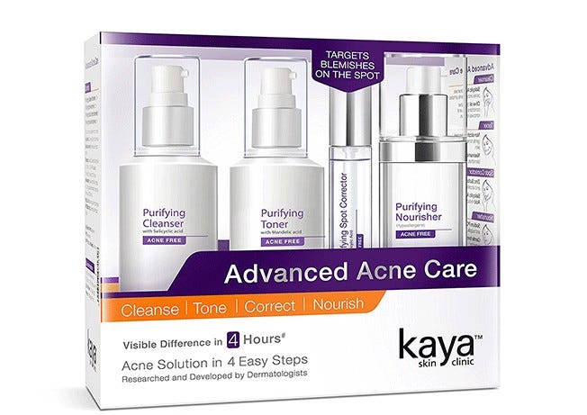 Kaya Advanced Acne Care Kit Reviews